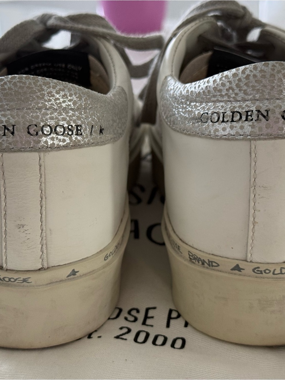 Golden Goose Hi Star Platform Sneaker - Picture 3 of 10